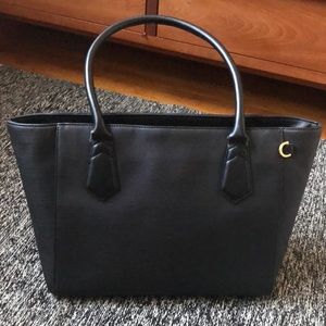 Dagne Dover Signature Tote Classic (in Onyx)